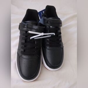 Champion arena power lo black sneakers size 10